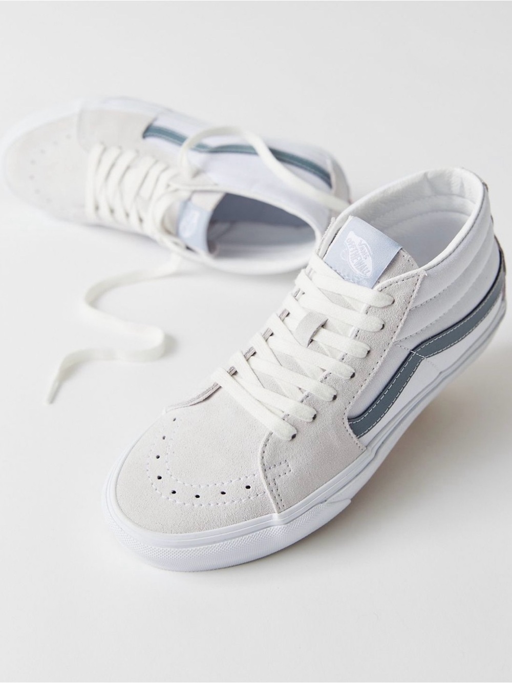 Vans Sk8-Mid clouds stormy weather sneakers